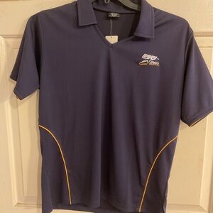 UPWARD MENS SPORTS POLO SHIRT NEW SZ.L. 44” Chest navy blue